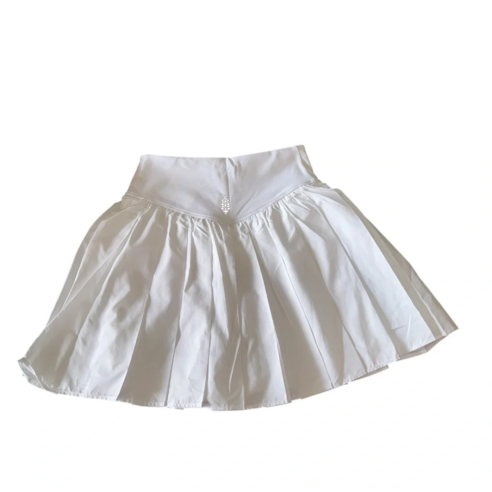 NWOT Free People x FP Movement Swing Of Things Skort White Small